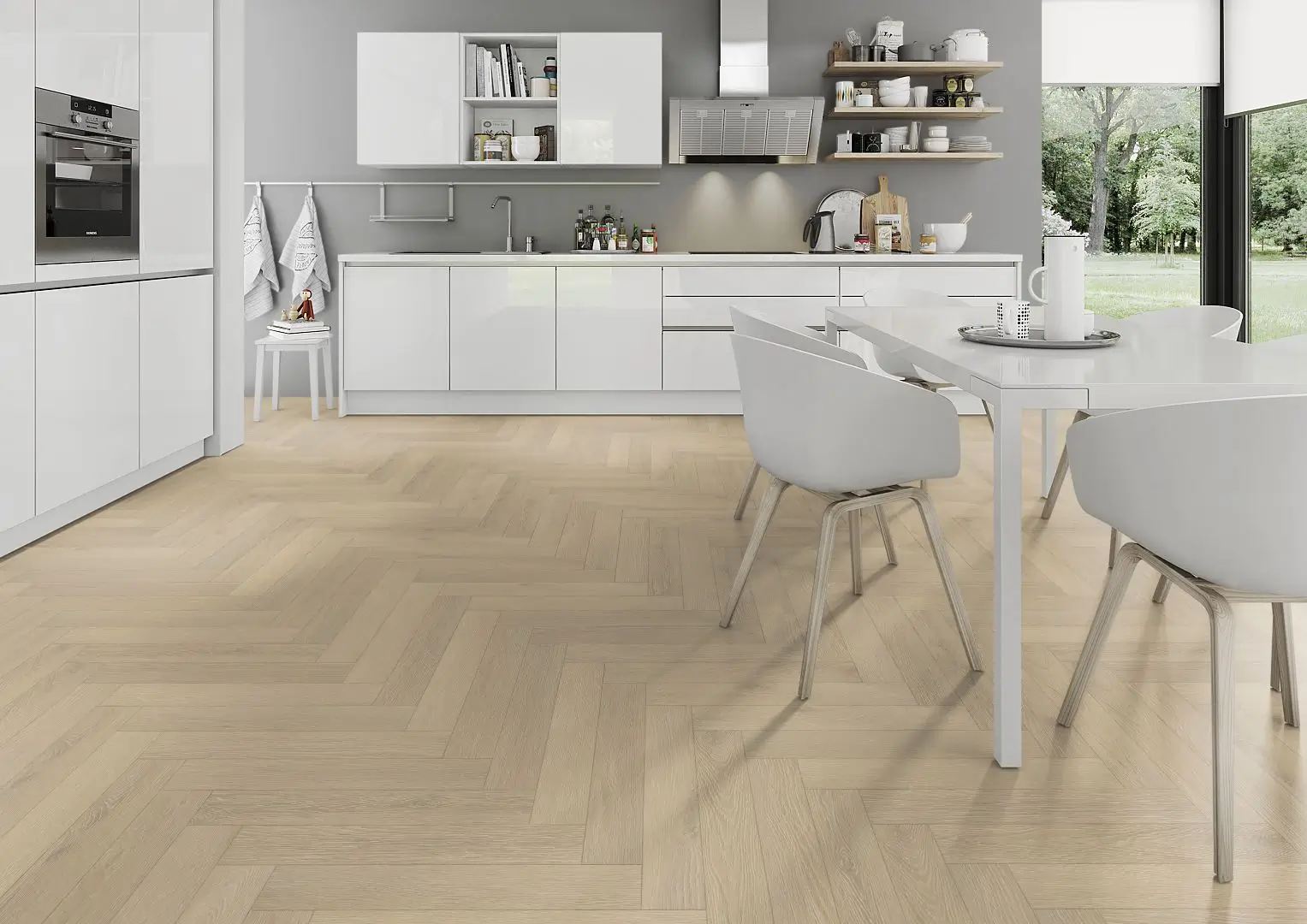 Lignum Fusion Premium Denver Oak Herringbone - Image 4