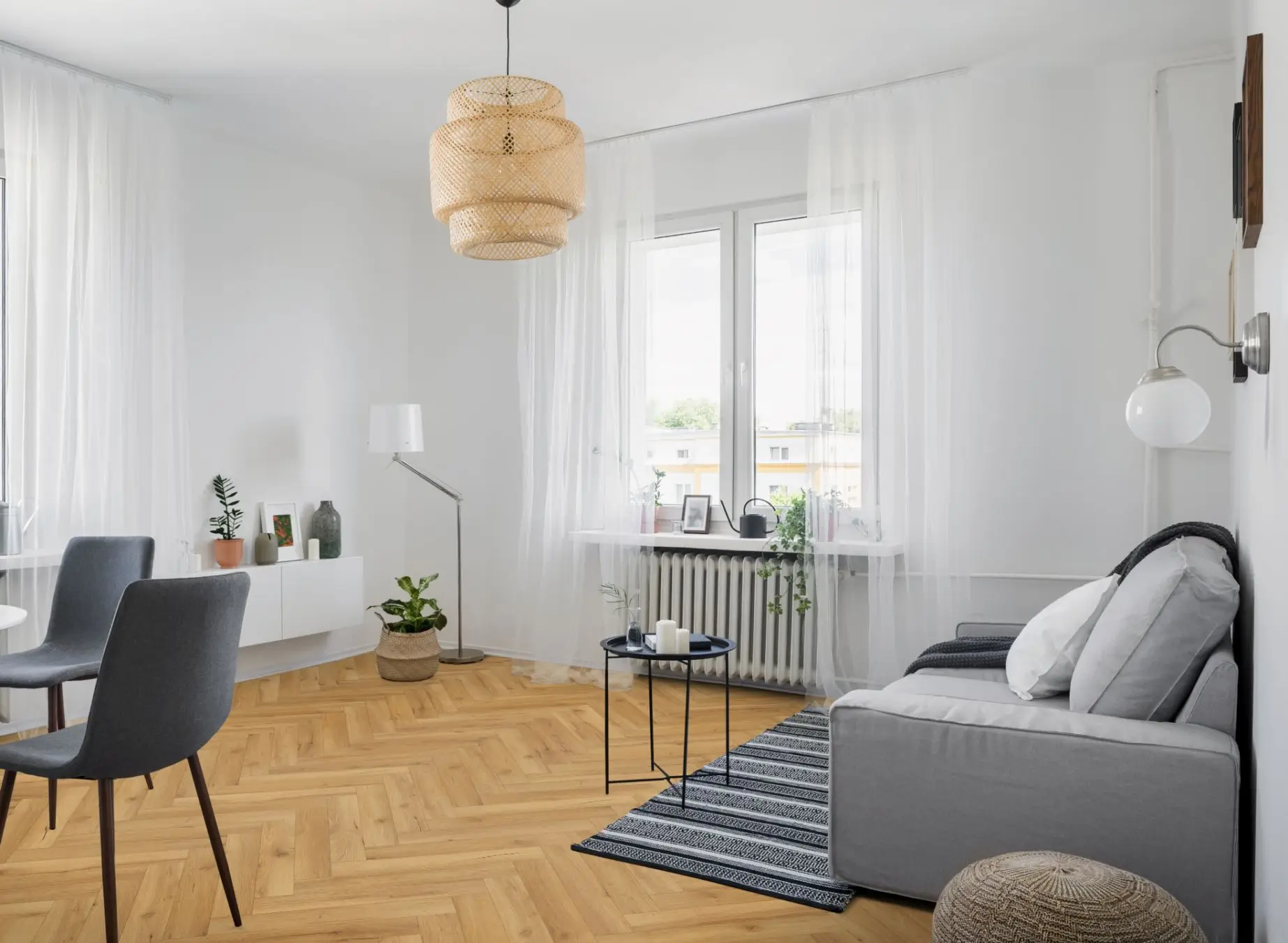 Lignum Fusion Premium Robust Natural Oak Herringbone - Image 2