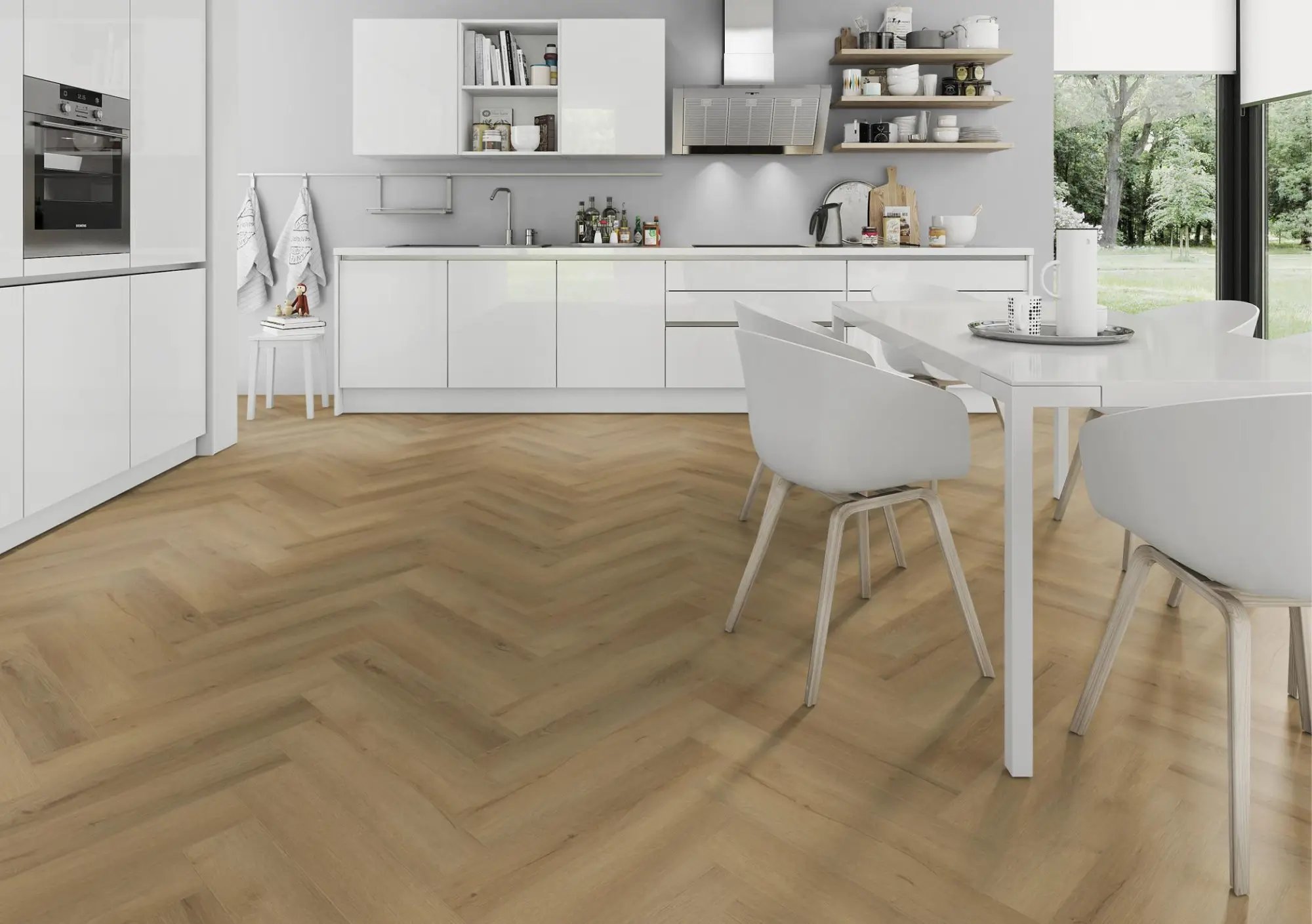 Lignum Core Barley Oak Herringbone - Image 3