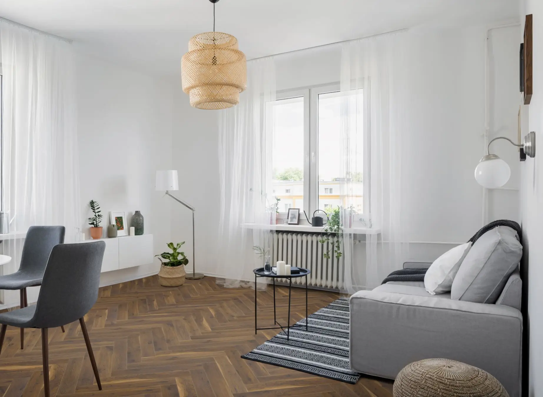 Lignum Fusion Premium Coffee Oak Herringbone - Image 2