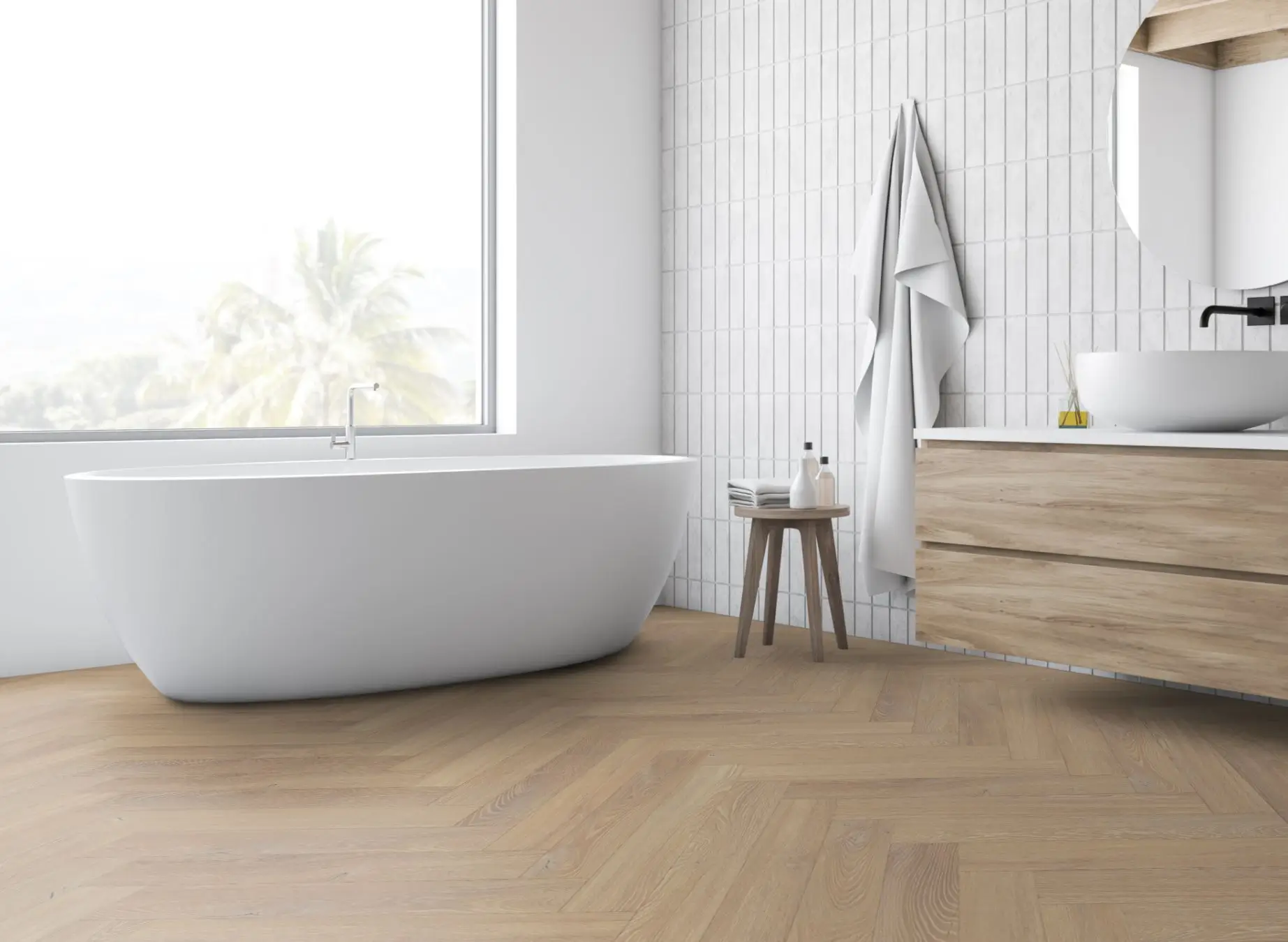 Lignum Fusion Premium Desert Oak Herringbone - Image 9