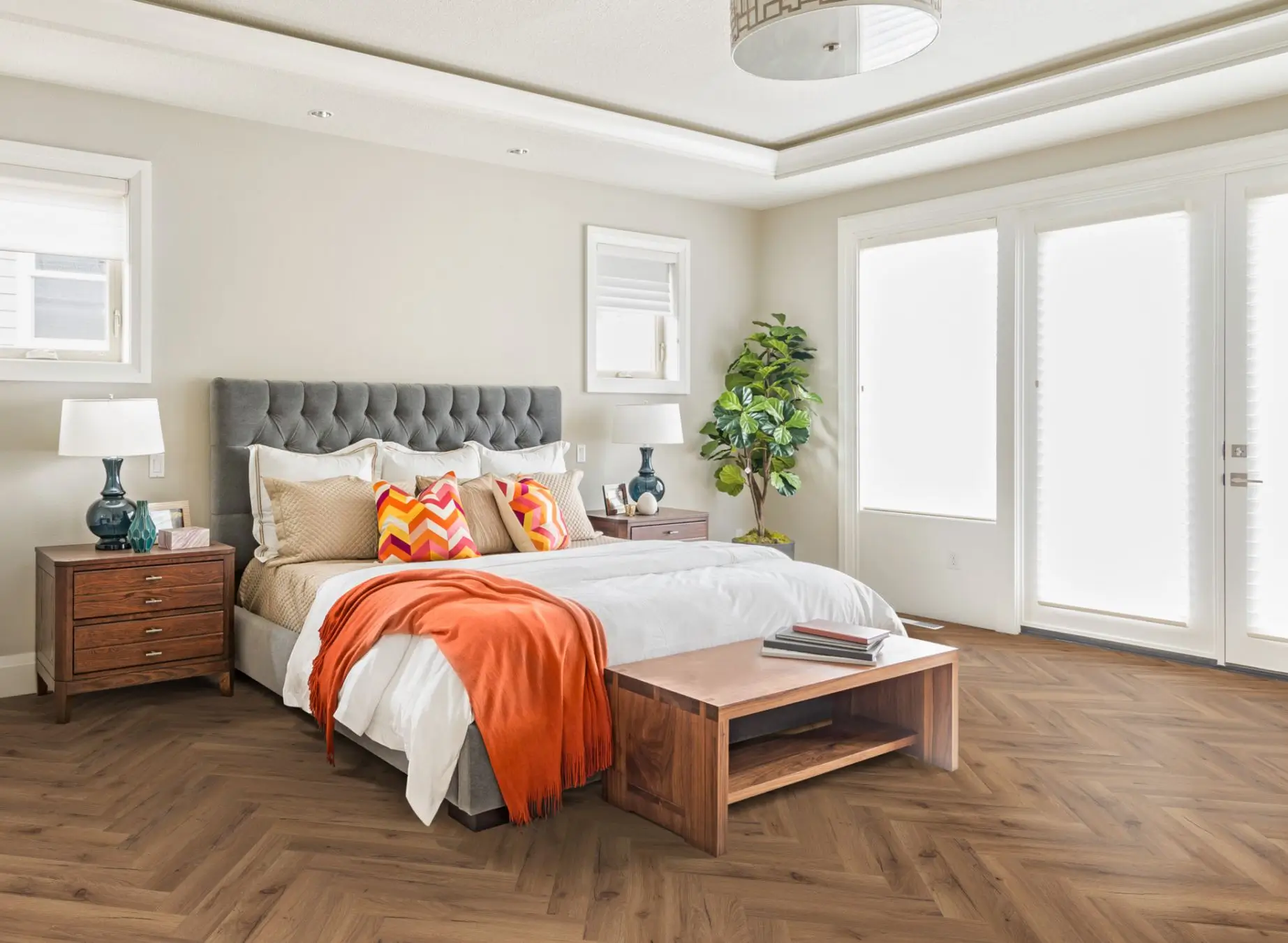 Lignum Fusion Premium Robust Fumed Oak Herringbone - Image 6