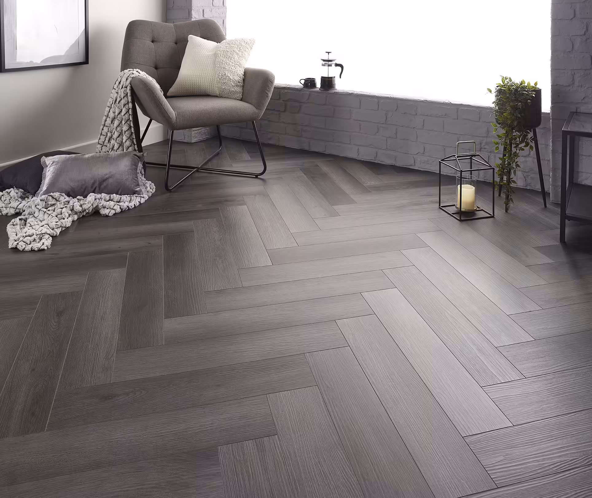 053 - Rigid Core Herringbone SPC LVT