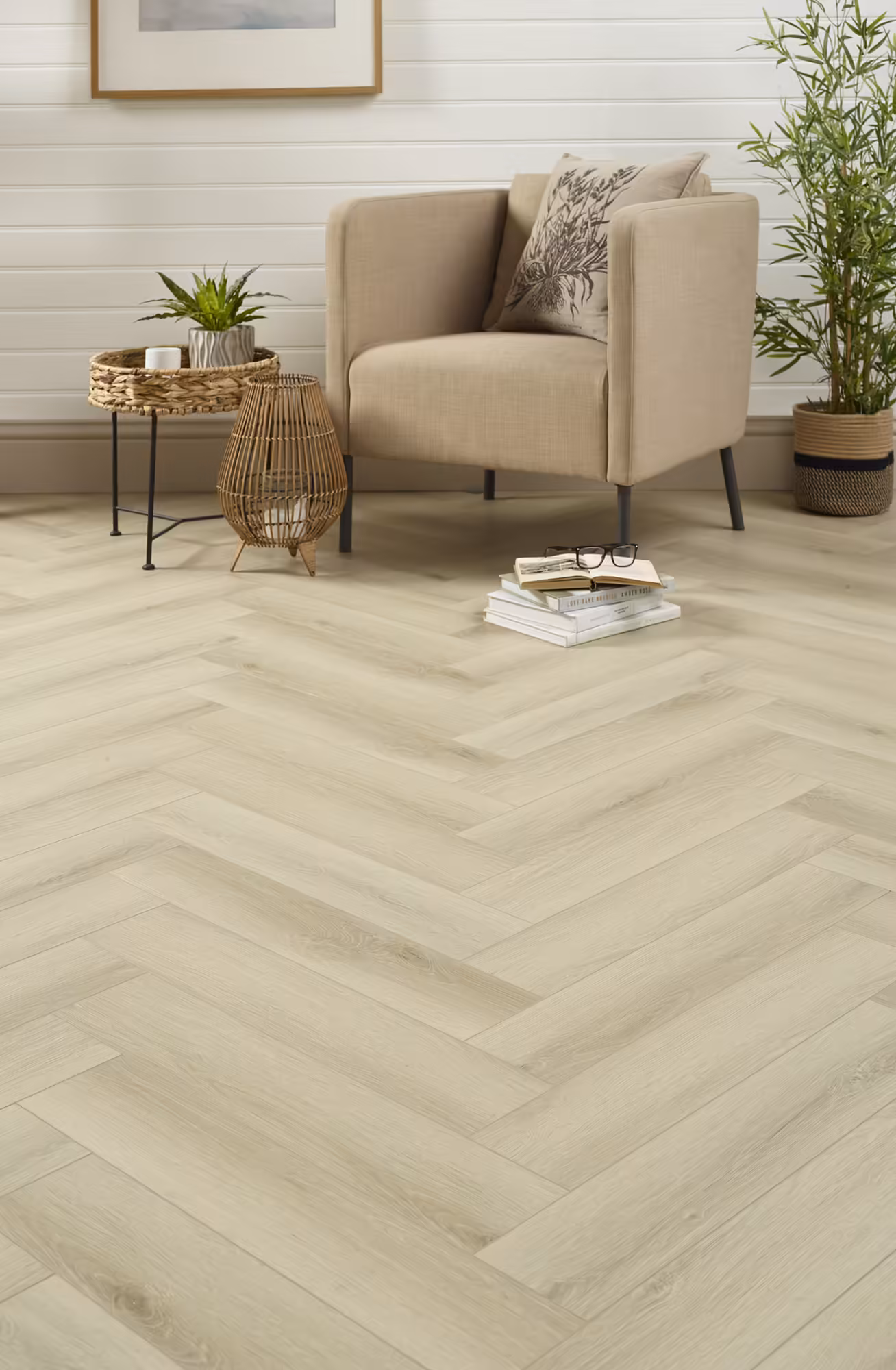 Malmo - Rigid Core Herringbone SPC LVT