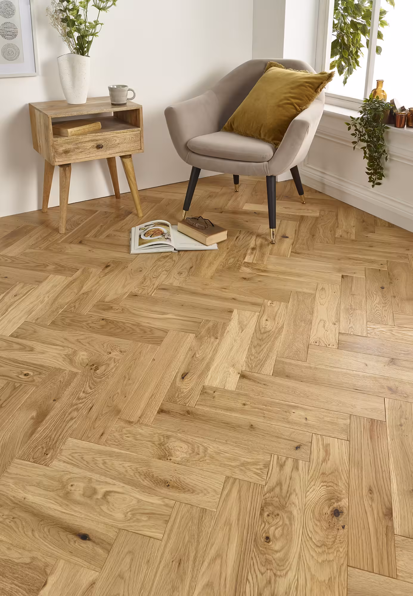 Mayfair - 90 Natural Brushed & Lacquered